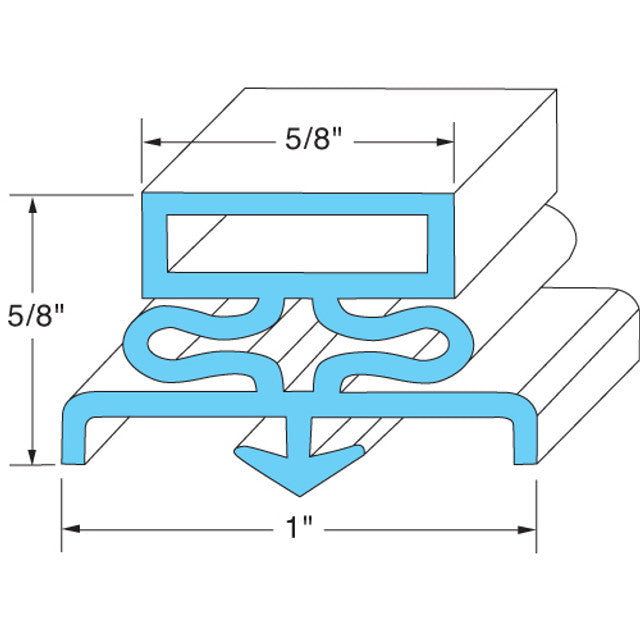 Magnetic Gasket 8ft