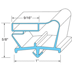 DOOR GASKET 21" X 23"