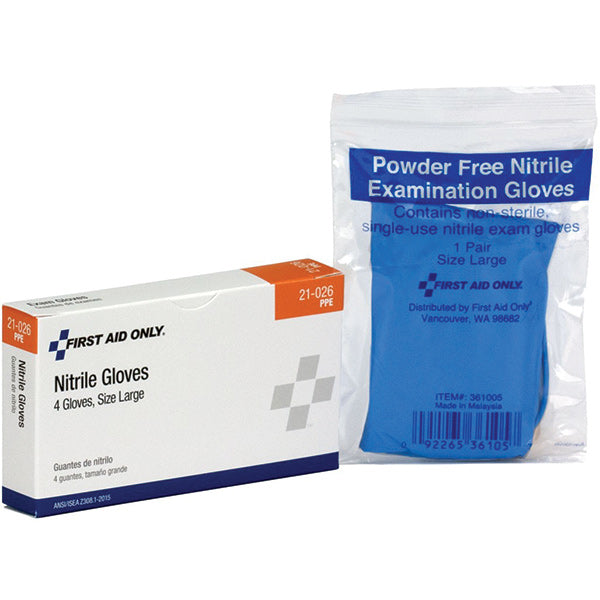 Pac-Kit 21026 Exam-Quality Gloves Nitrile Latex-Free 2/Pair Replacement MPN