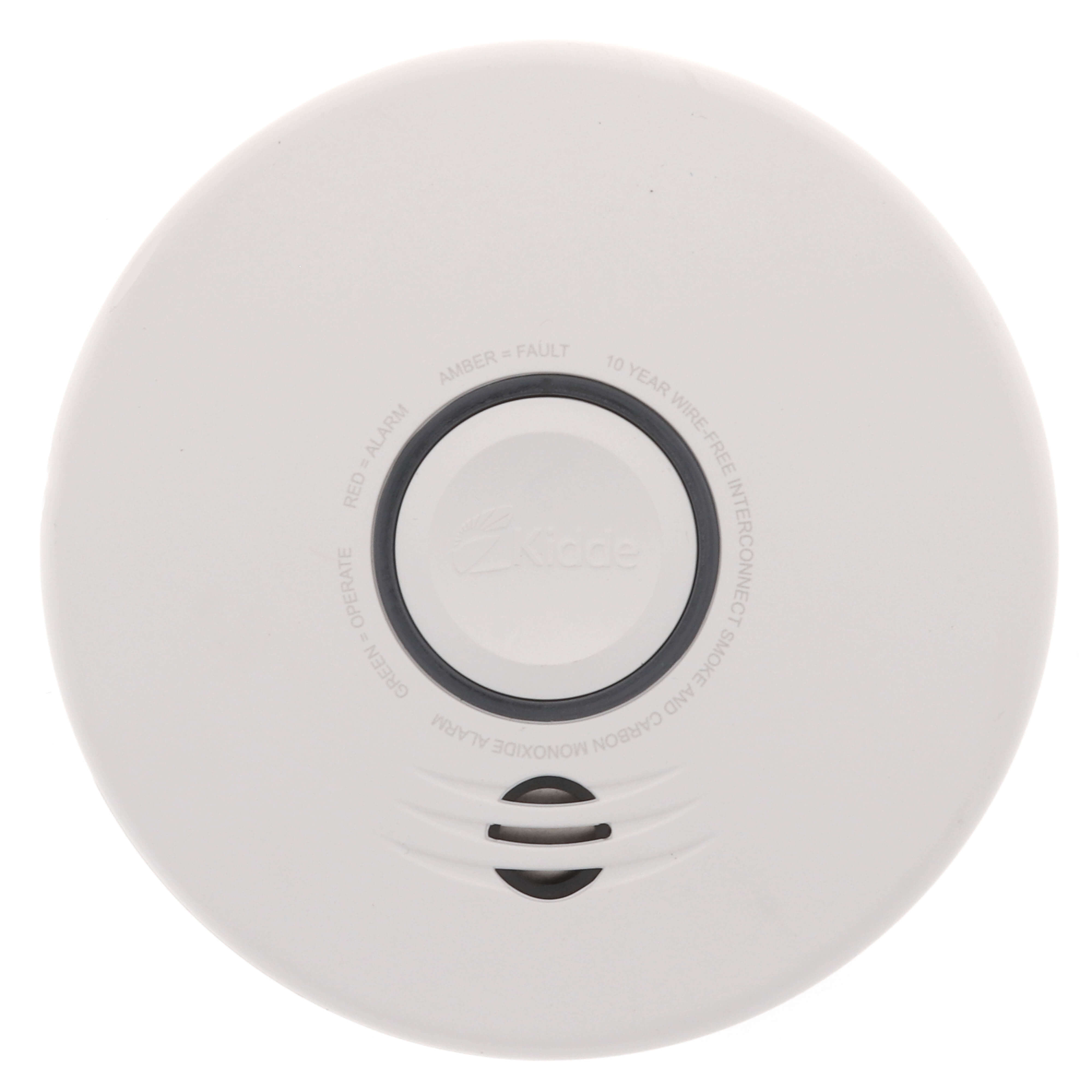 Kidde 21027311 Wire-Free Interconnected Battery Powered Combination Smoke / Carbon Monoxide Alarm 10yr Sealed Lithium Battery