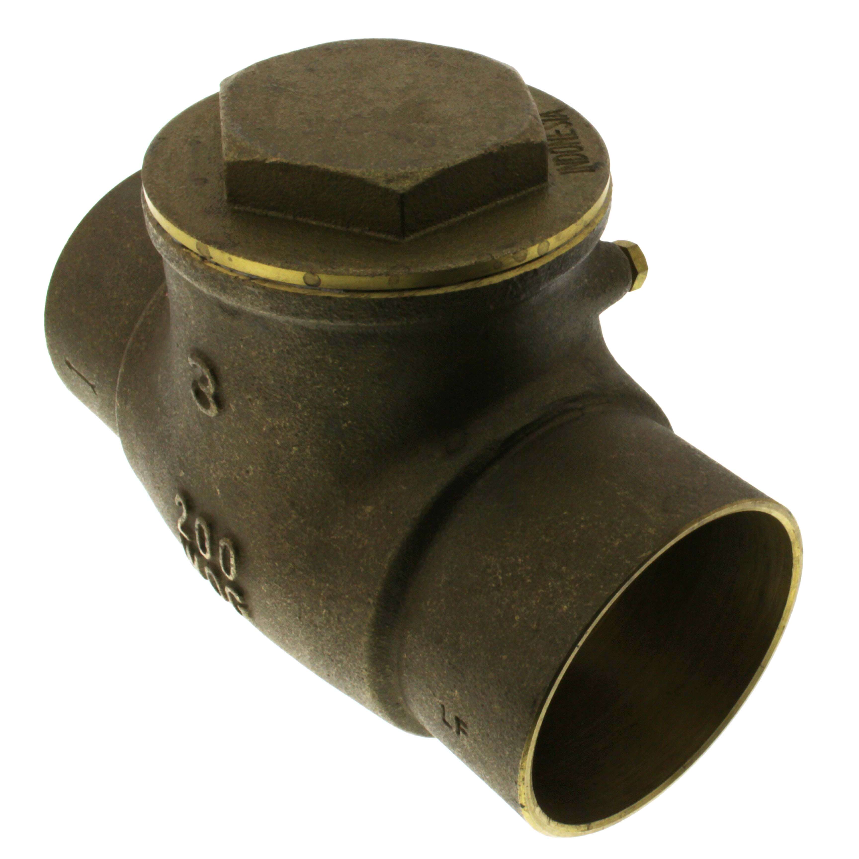 Everflow 210C003-NL 3 Sweat Swing Check Valve Brass, Lead Free