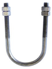 Anvil 0500320080 Fig 137 Standard U-Bolt, 3 in Pipe, 1/2 in, Hot Dipped Galvanized, Carbon Steel