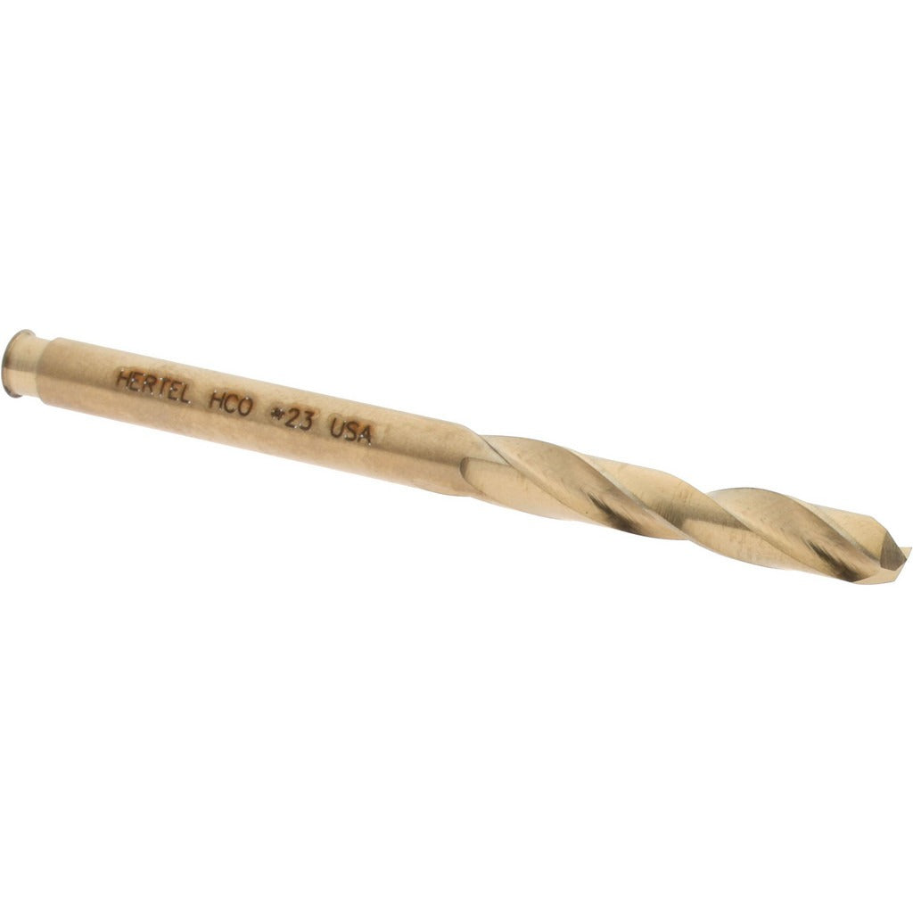 HERTEL Hertel 74130758 Screw Machine Drill Bit Size 23 Cobalt