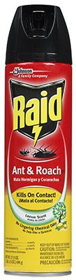 SC JOHNSON S C Johnson Wax 16479 Ant Roach Killer Spray 17.5 Oz