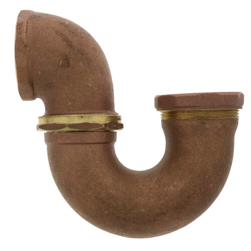 Everflow 21316 2 IPS x 1-1/2 SJ Nut Less Cleanout LA Pattern Trap Rough ...