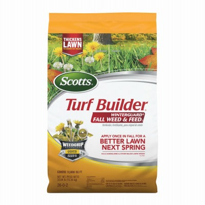 SCOTTS Scotts Lawns 22447 Winterguard Fall Weed Feed 26-0-2 33.84 Lb