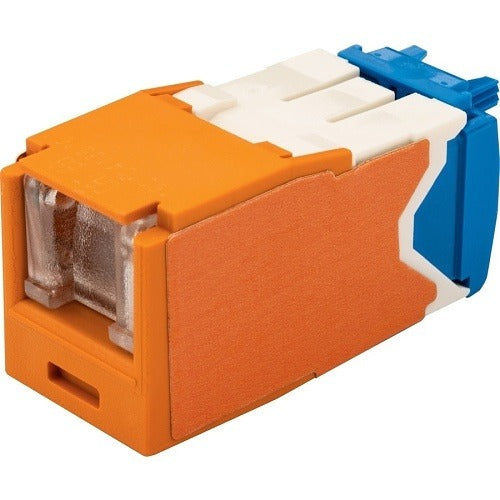 PANDUIT Panduit CJH6X88TGOR Cat6a Spring Shuttered Jack