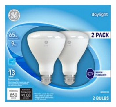 GE G E Lighting 41003 Led BR30 Flood Bulb 10W 5000K 2 Pack