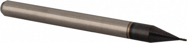 ACCUPRO Accupro 12464028 Ball End Mill 0.016 in 4 Flute Carbide
