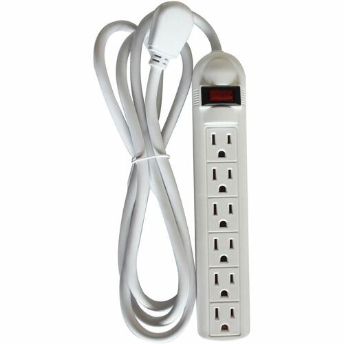 COMPUCESSORY Compucessory CCS55155 6-outlet Power Strip 104J Surge