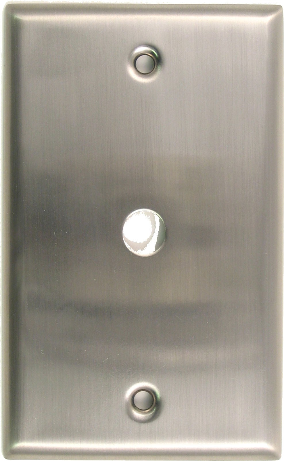 RUSTICWARE Rusticware 781SN Single Cable Switch Plate Satin Nickel