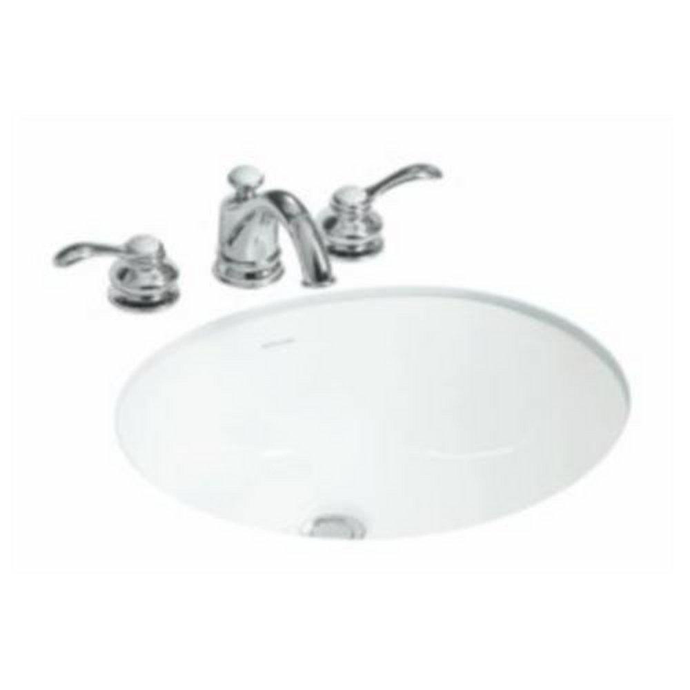 Sterling 442040-0 Wescott 17-1/16 x 15-3/8 in. Oval Undermount Bathroom Sink