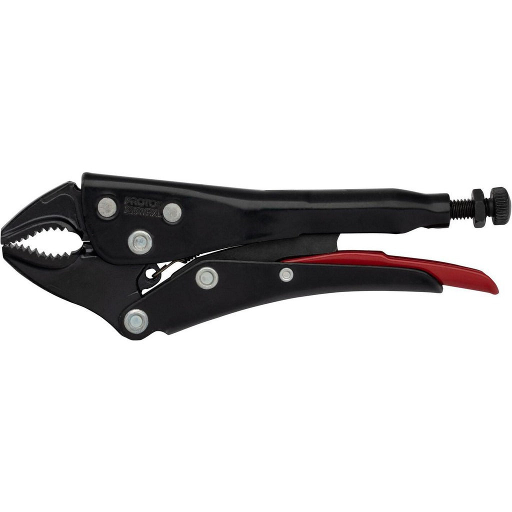 PROTO Proto J293WRXL Locking Plier Mini with Cutter Curved Jaw