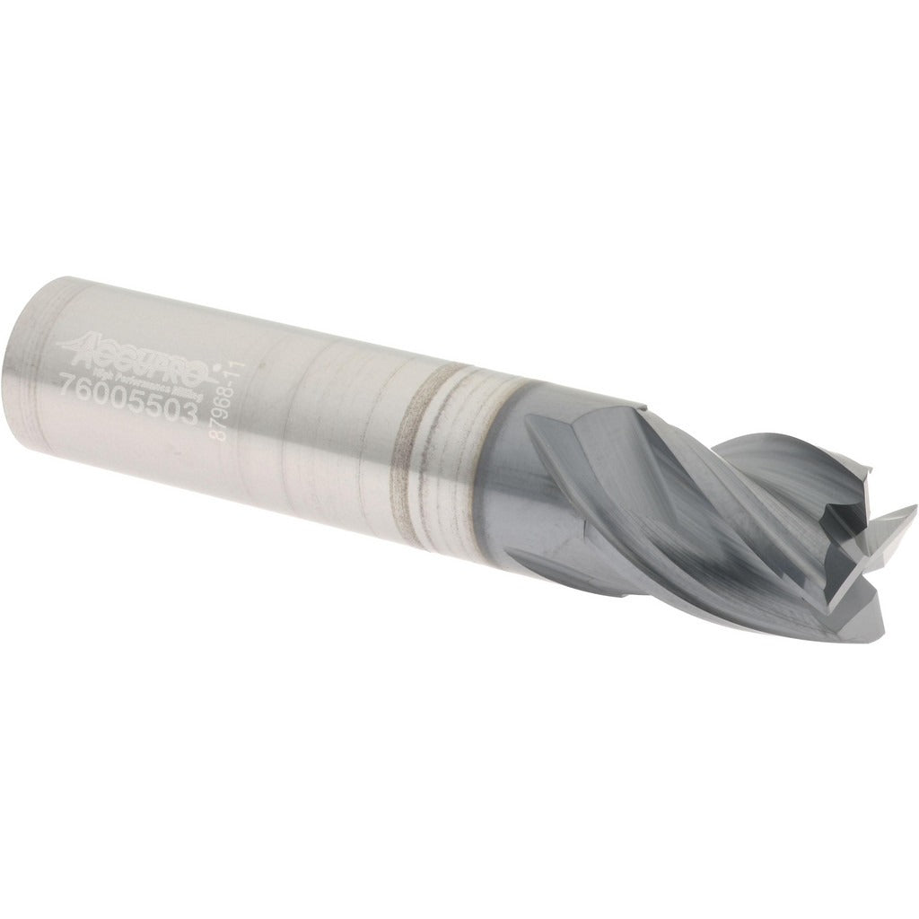 ACCUPRO Accupro 95168257 Corner Radius End Mill 1/2 in 4 Flute
