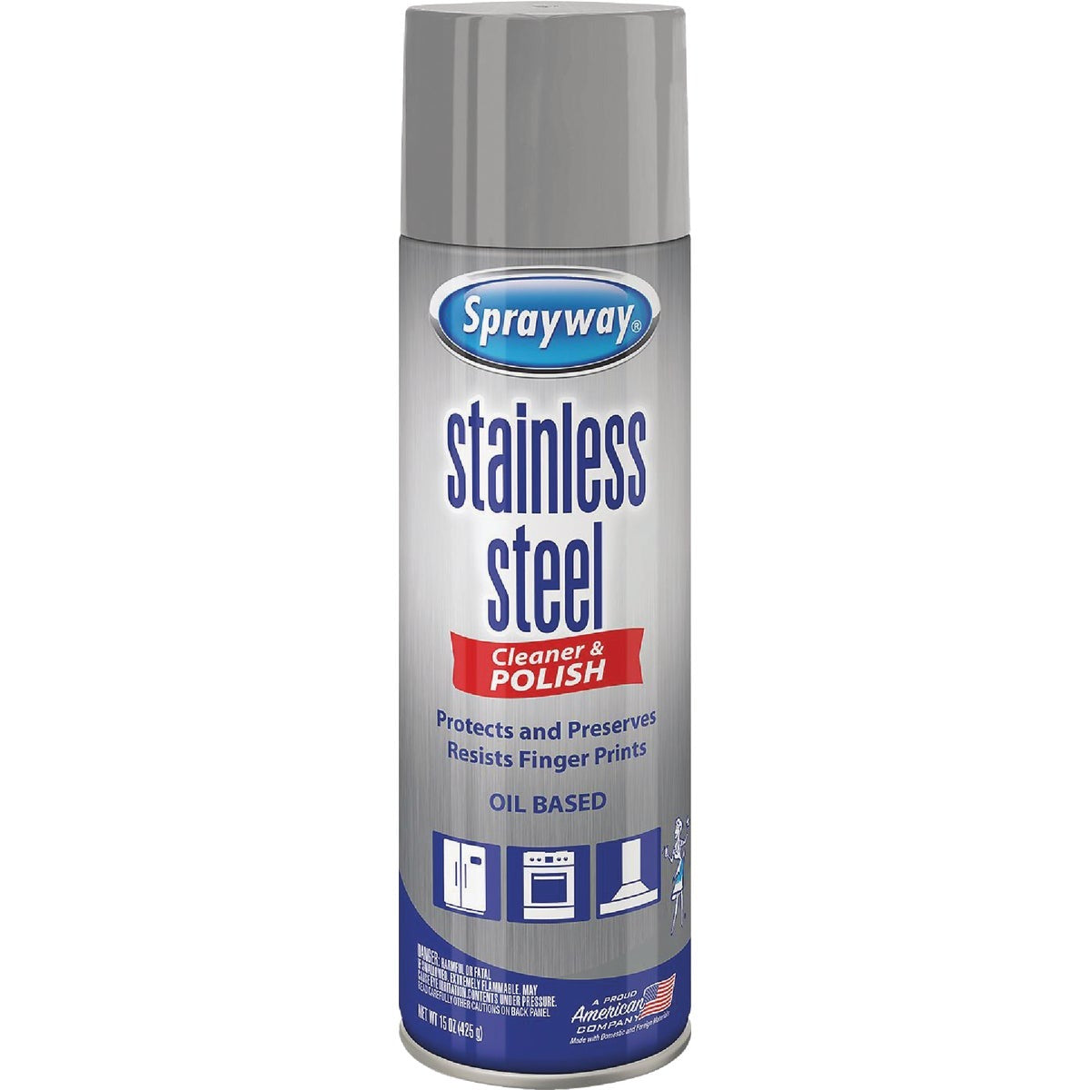 SPRAYWAY Sprayway 1000055971 Stainless Steel Cleaner Polish