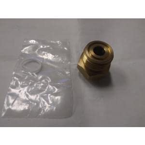 COPELAND 998-0034-14 Brass Rotalock Adapter Kit 3/8 Inch Stub Tube to 1-14 Male Thread