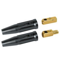 Best Welds 900-LC-40 Cable Connector, Ball Point Connection, 1/0-2/0 Cap. (4 Pack)