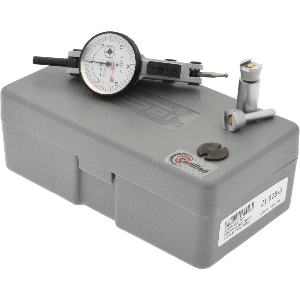 SPIROTHERM Spi 21-528-5 Horizontal Dial Test Indicator Nist