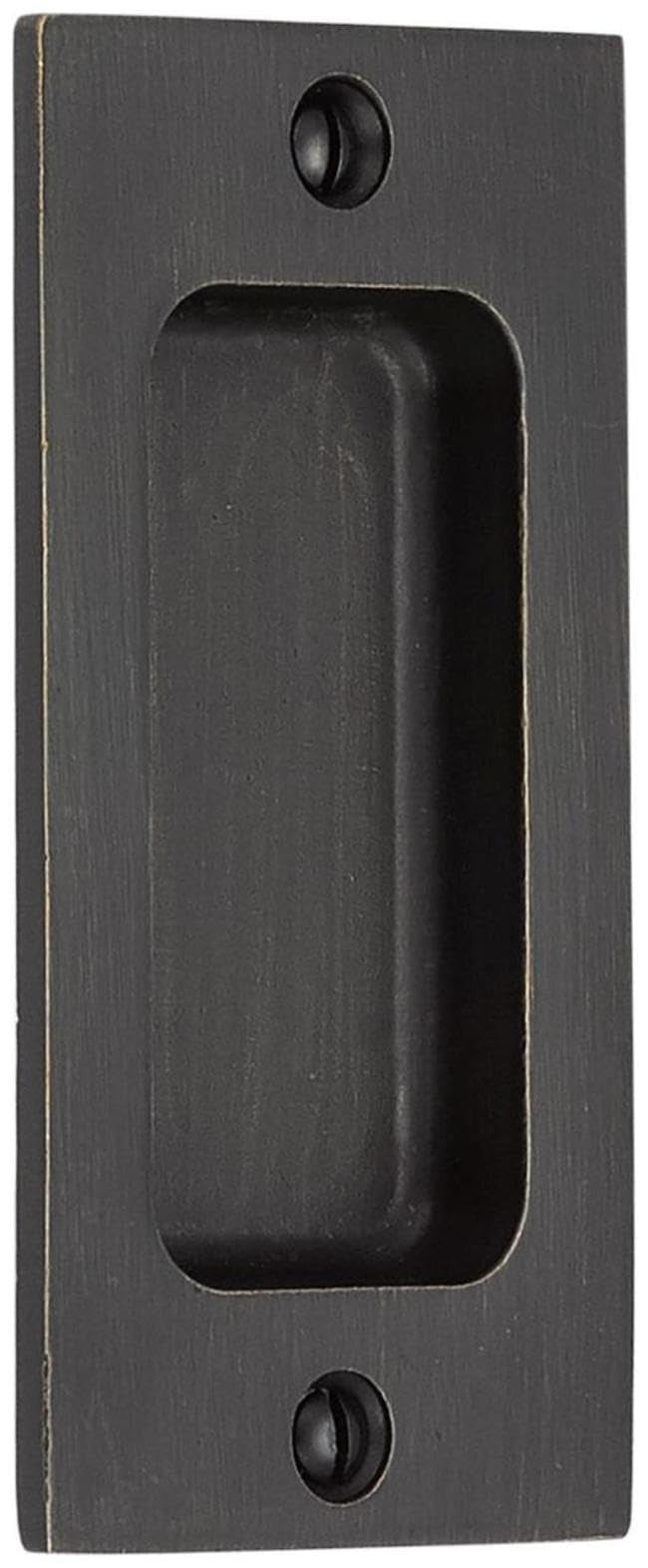 EMTEK Emtek 220404MB Rectangular Flush Pull Sliding Door 4 Inches