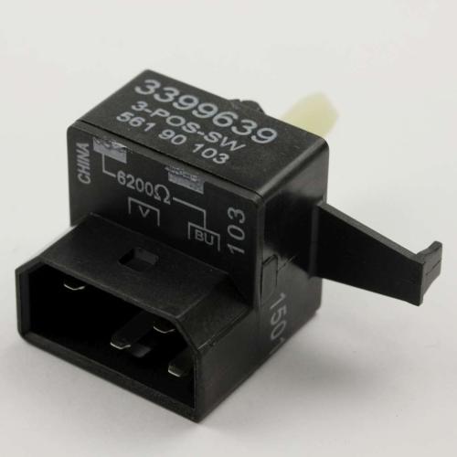 WHIRLPOOL WP3399639 TOGGLE SWITCHES