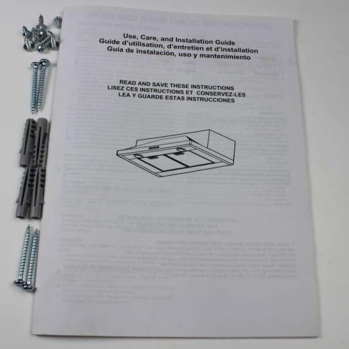 ELICA DOC06989 AIR CLEANER REPLACEMENT PARTS