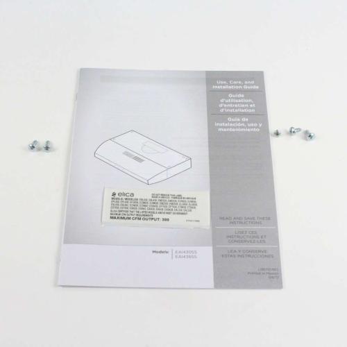 ELICA DOC0131462 AIR CLEANER REPLACEMENT PARTS