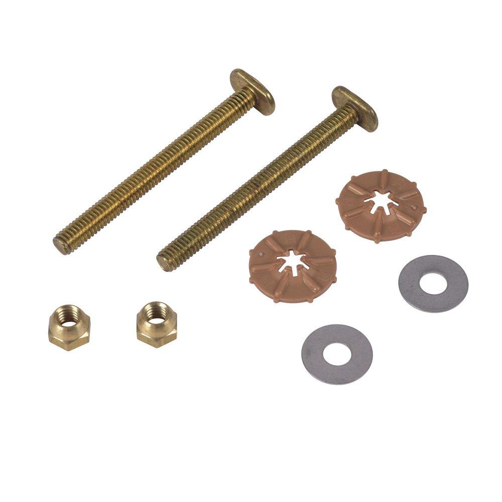 Hercules 90907 Johni Quick Bolt Brass Snap Off Closet Bolt