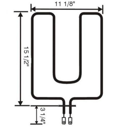 ELECTROLUX 5303051140 HEATING ELEMENTS