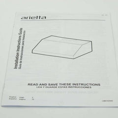 ELICA DOC0102956 AIR CLEANER REPLACEMENT PARTS