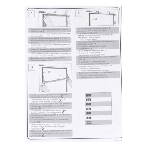 LIEBHERR 708041901 AIR CLEANER REPLACEMENT PARTS