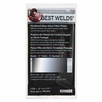 BEST WELDS 901-932-115-9 Glass Silver Mirror Filter Plate Silver/9 (250 Pack)