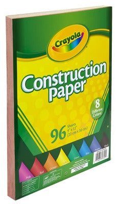 CRAYOLA Crayola Llc 99-3000 Construction Paper 96 Sheets