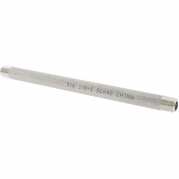 VALUE COLLECTION Value Collection 6BN1/8*6 Stainless Steel Pipe Nipple