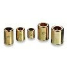 Western Enterprises 625 Brass Hose Ferrules 0.525 in ID x 0.5 in Length