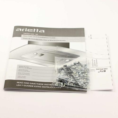 ELICA DOC08285 AIR CLEANER REPLACEMENT PARTS