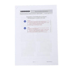 LIEBHERR 7082001 AIR CLEANER REPLACEMENT PARTS