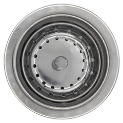 Pasco 21901 EZ ON EZ-On Basket Strainer in Satin Stainless Steel