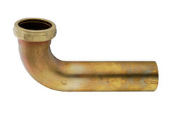 Everflow 21930 1-1/2 x 30 Rough Brass Slip Joint Waste Bend