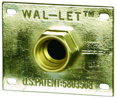 Sioux Chief 615-213 Wal-Let® 1/2 x 1/2 in. FIP x Female Sweat Fitting Brass Bracket