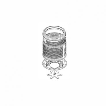 SAMSUNG DC90-27205B MOTOR PARTS