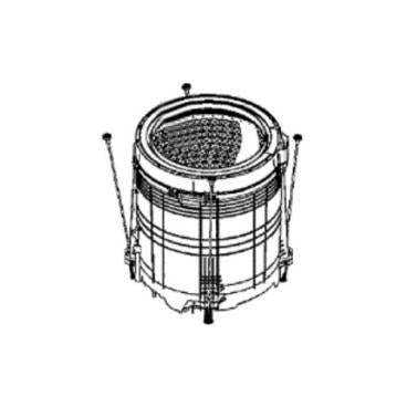 SAMSUNG DC97-20066A BLOWER HOUSING & ASSEMBLIES