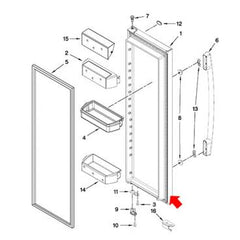 WHIRLPOOL LW10287408 WALL BRACKETS & PARTS