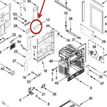 WHIRLPOOL W10332449 AIR CLEANER REPLACEMENT PARTS