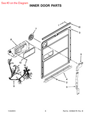 WHIRLPOOL W10467368 WALL BRACKETS & PARTS