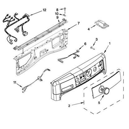WHIRLPOOL W10445519 CONTROL BOARDS