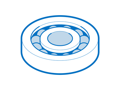 ELECTROLUX 318332211 BEARINGS