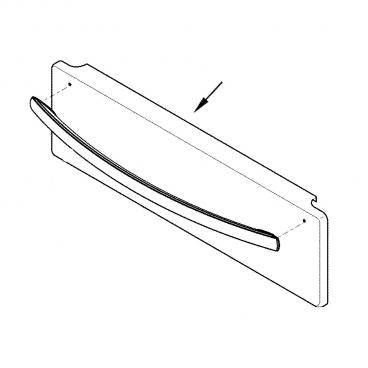 ELECTROLUX 5304517133 WALL BRACKETS & PARTS