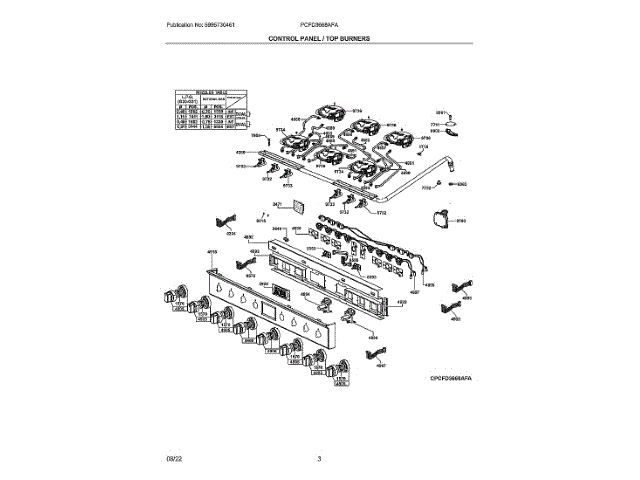 ELECTROLUX 5304531617 FAN CONTROL BOARDS