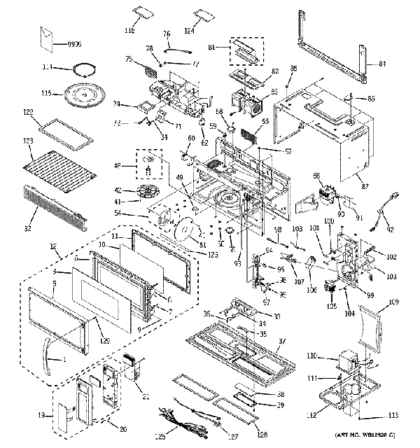 GENERAL ELECTRIC WE02X10086 SCREWS, NUTS, & WASHERS