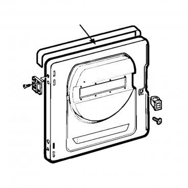 GENERAL ELECTRIC WE10M138 AIR CLEANER REPLACEMENT PARTS